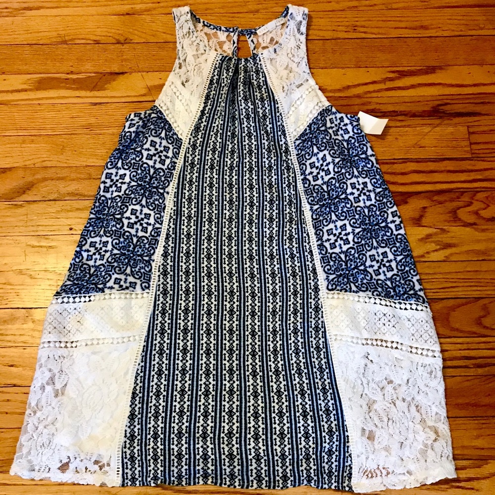 Blue Lace Sundress
